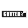 GUTTER punk guys girls punk rock punkrock music Bumper Stickers
