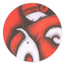 guy and dog stickers