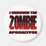guys girls funny zombie shirt undead zombies magnets