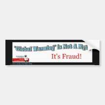 *GW is Fraud_Bumpersticker Bumper Stickers