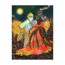 Gyeonwu & Jiknyeo: The Story of Chilseok in Korea Post Cards