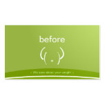 Gym Fitness Body Certified Personal Coach Trainer Business Card Template