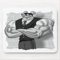 Gym Rat Mafia / Bouncer Mousepad