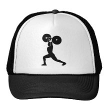 Gymnase d'haltérophilie casquettes