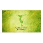Gymnast Business Cards
