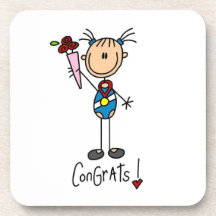Gymnast Champion Drink Coaster