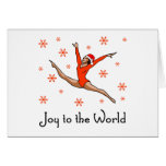 Gymnast Joy to the World Card