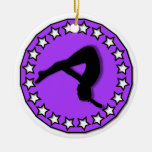 Gymnast ornament