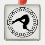Gymnast ornament