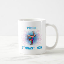 Gymnast Proud Mom Coffee Mug