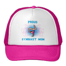 Gymnast Proud Mom Hats