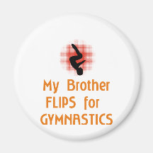 Gymnastic FLIP Family Male Magnet