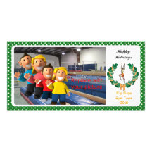 Gymnastic Photo Card Rhythmic
