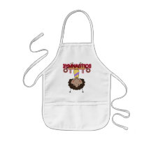 GYMNASTICS - African American Girl Handstands Aprons