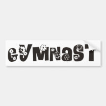 Gymnastics Arises Bumper Stickers