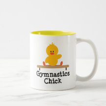 Gymnastics Chick Mug