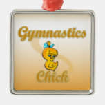 Gymnastics Chick Ornaments