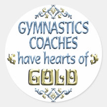 Gymnastics Coach Appreciation Stickers