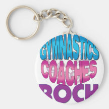 Gymnastics Coach Gifts Keychain