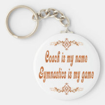 Gymnastics Coach Key Chains