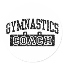 Gymnastics Coach Stickers