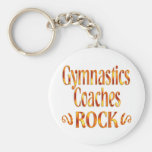 Gymnastics Coaches Rock Key Chains