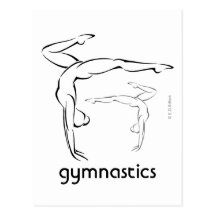 Gymnastics II Post Card