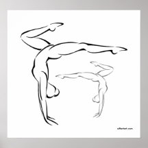 Gymnastics II Print