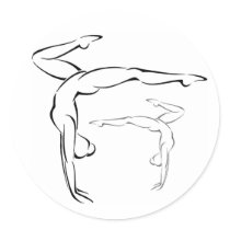 Gymnastics II Sticker