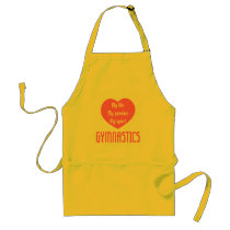 Gymnastics Life Passion Sport Apron