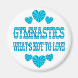 GYMNASTICS LOVE FRIDGE MAGNETS