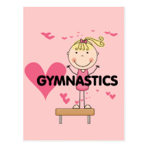 GYMNASTICS - Love Gymnastics Tshirts and Gifts Post Card