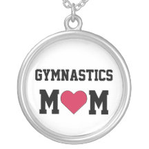 Gymnastics Mom Personalized Necklace