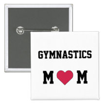 Gymnastics Mom Pin