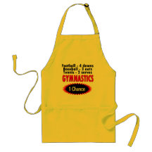 Gymnastics One Chance 1 side Apron