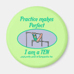 Gymnastics Perfect 10 Refrigerator Magnets