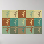 Gymnastics Pop Art Print