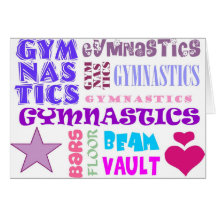 Gymnastics Repeating Card