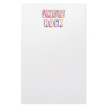 Gymnastics Rock stationery