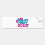 Gymnastics Rocks Gifts Bumper Stickers