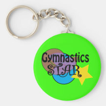 Gymnastics Shirts for Gymnasts Key Chain