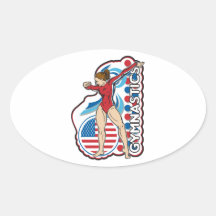 Gymnastics Sticker