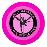 Gymnastics Wall Clock