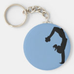 gymnastique d'iFlip Porte-clefs
