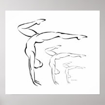 Gymnastique Poster