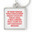 Gynecologist Humor ... Modeling Career keychains