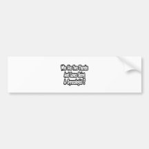 Gynecologist Joke...Two Thumbs Bumper Stickers
