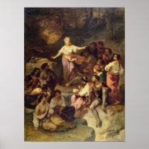 Gypsy Encampment, 1848 Poster