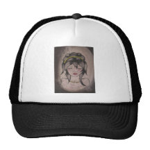Gypsy girl trucker hats