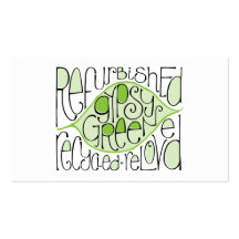 Gypsy Green Business Card